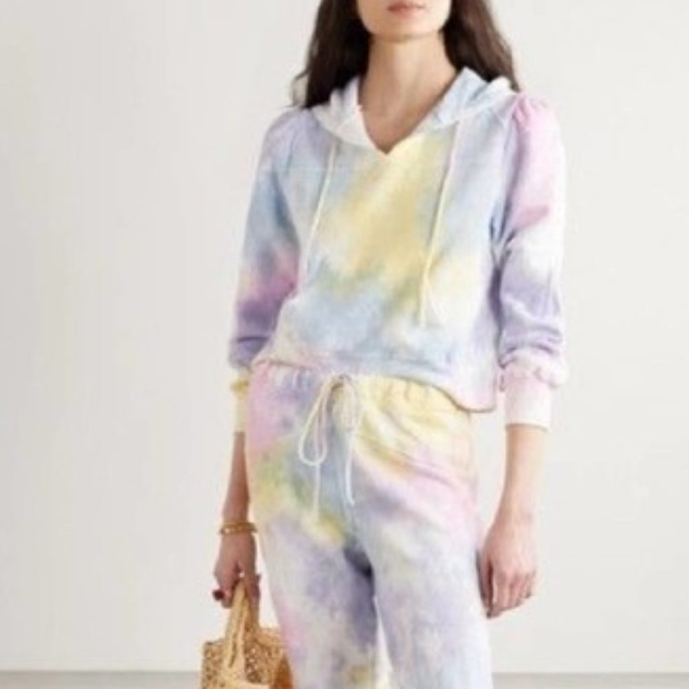 LOVESHACKFANCY Kirby Tie Dye Unicorn Hoodie Size Small